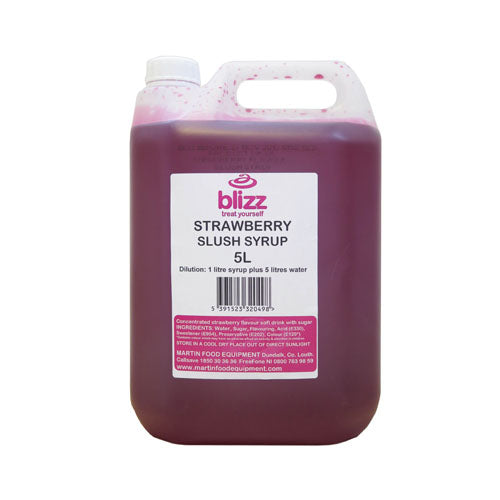 Blizz Strawberry Slush Syrup
