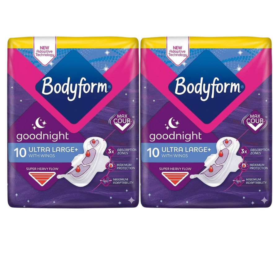 Bodyform Goodnight Ultra Towels 10's