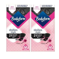 Bodyform Black Panty Liners 84 Pack