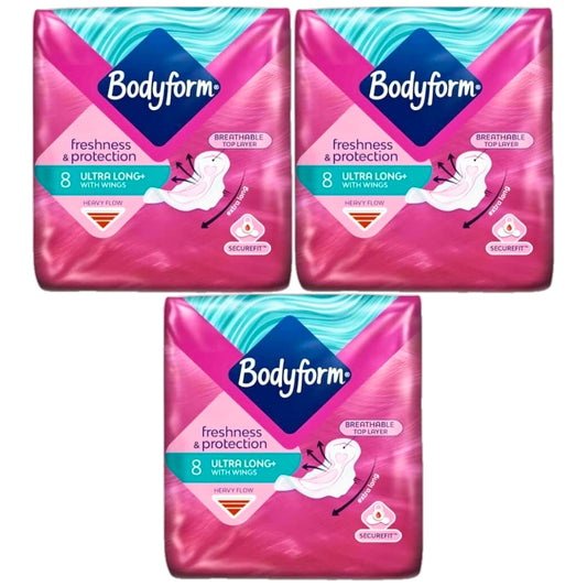 BODYFORM - ULTRALONG+ Wings 8's