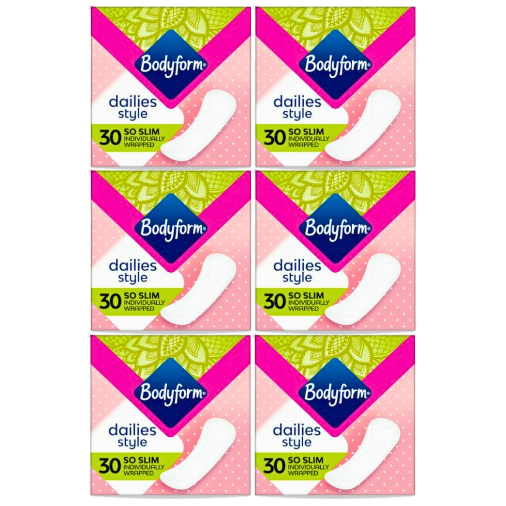 Bodyform So Slim Liners - Individually Wrapped 30's