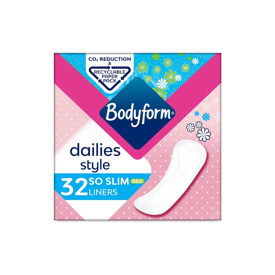 Bodyform So Slim Deo-Fresh Daily Liner 32's - Pack of 3