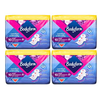 Bodyform Maxi Goodnight Towels with Wings 10's