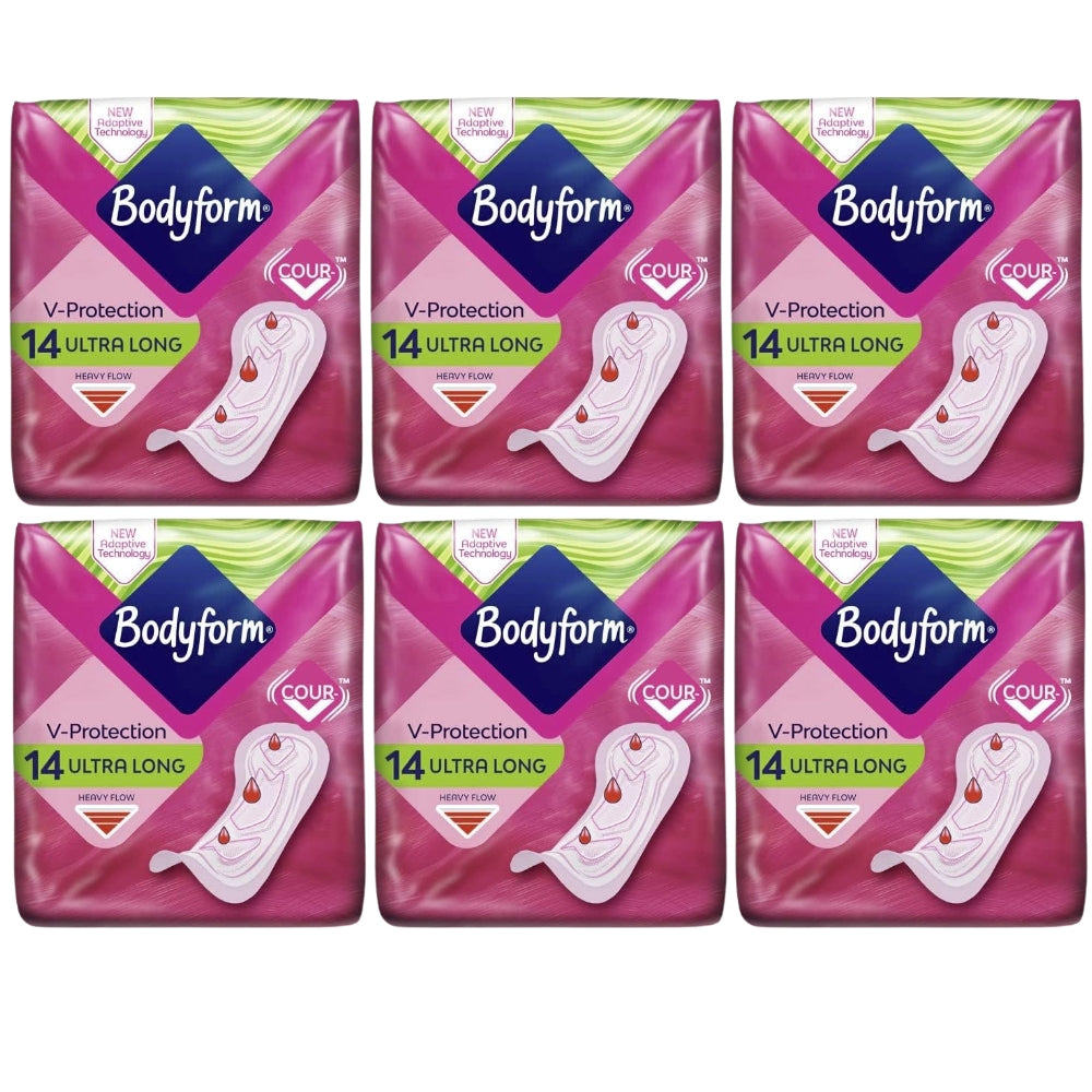 Bodyform Ultra Super 14 per pack (PACK OF 4)