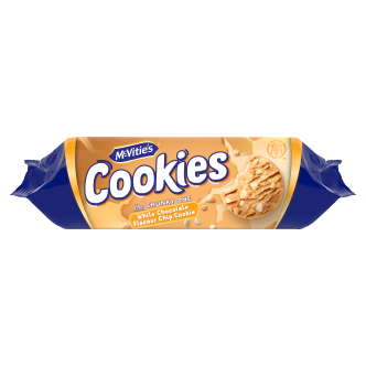 Mcvities White Choc Chip Cookies Non