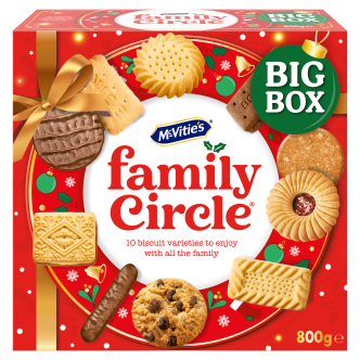 Family Circle Biscuit Assortment 800g