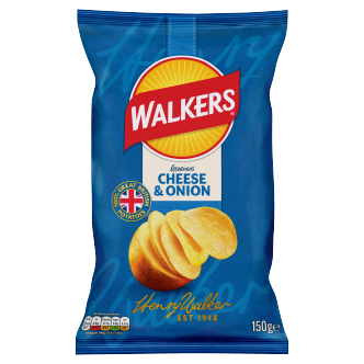 Walkers Cheese & Onion Sharing Bag