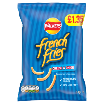 Walkers French Fries Cheese & Onion