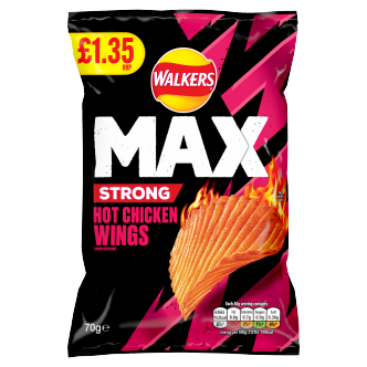 Walkers Max Strong Hot Chicken Wings