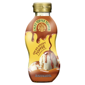Lyles Toffee Syrup Wave Bottle