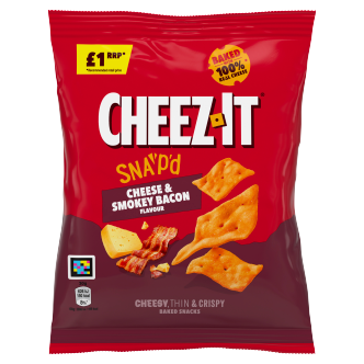 Cheez-It Snap'd Cheese & Bacon 65g