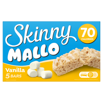 Skinny Mallo Vanilla Snack Bars 5 Pack