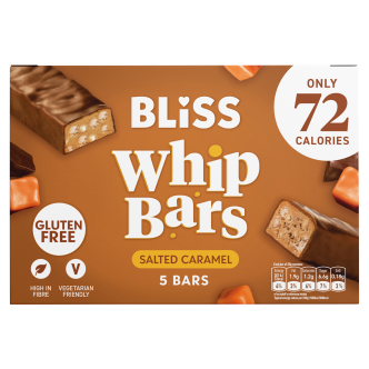 Bliss Salted Caramel Whip Bars 5pk