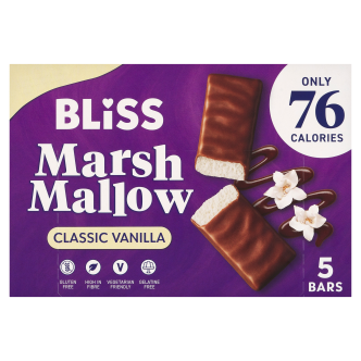 Bliss Chocolate Mallow Vanilla Bars 5pk