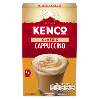 Kenco Cappuccino Instant Coffee Sachets