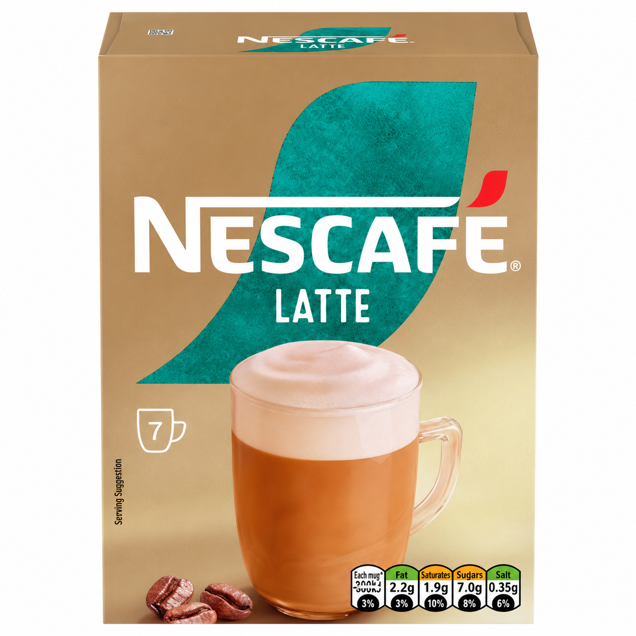 Nescafe Latte Frothy Coffee Sachets