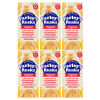Farley’s Original Baby Rusks – Golden Baked, Vitamin-Rich Cookies (3 Packs) - product image 3