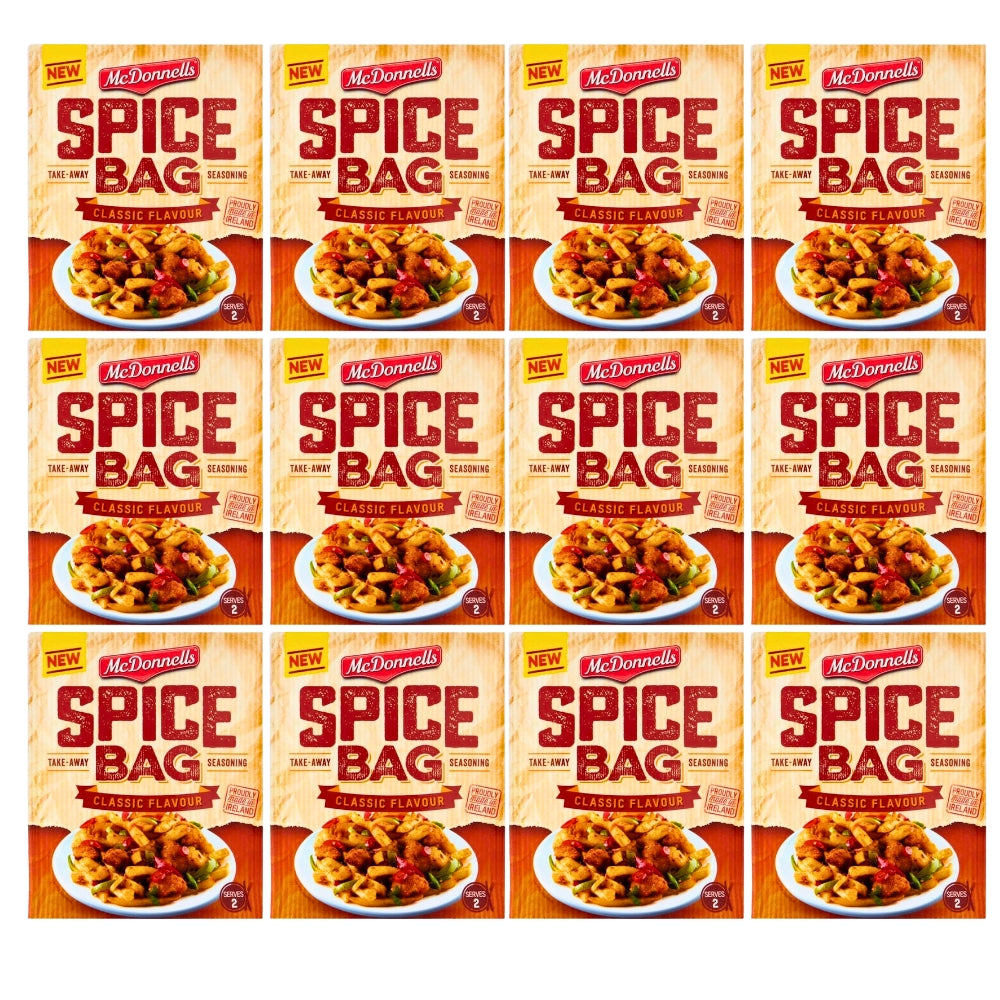 McDonnells Take-Away Classic Spice Seasoning Mix – 40g Sachets (Pack of 4)