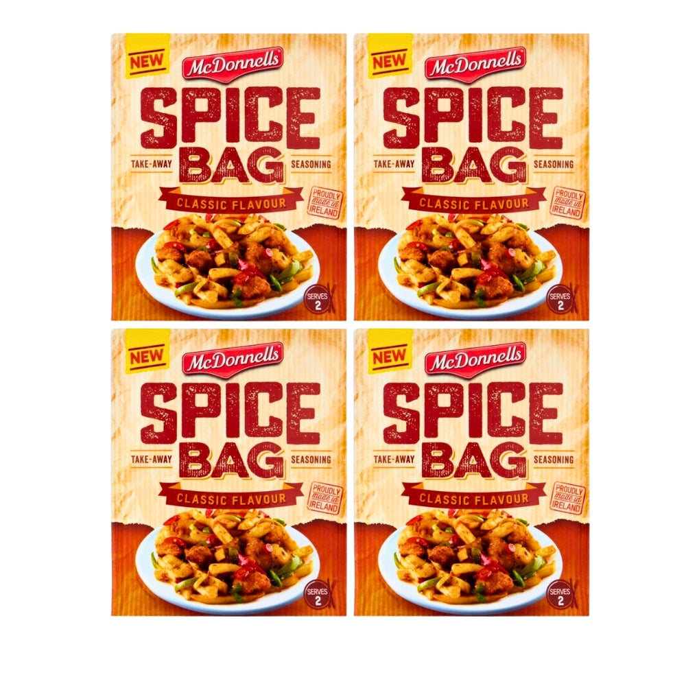 McDonnells Take-Away Classic Spice Seasoning Mix – 40g Sachets (Pack of 4)