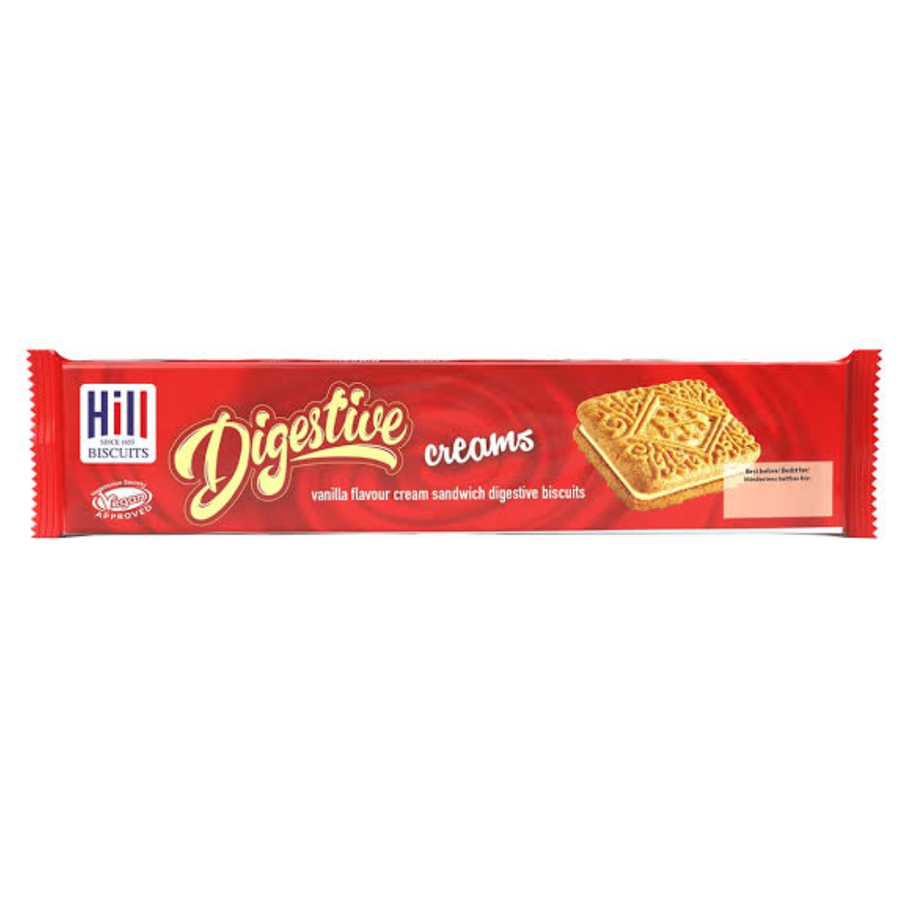 Hill's Digestive Creams 150g | Digestive Cream Biscuits