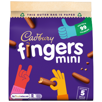 Cadburys Mini Fingers Mini Bags