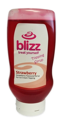 Blizz Topping Sauce Strawberry
