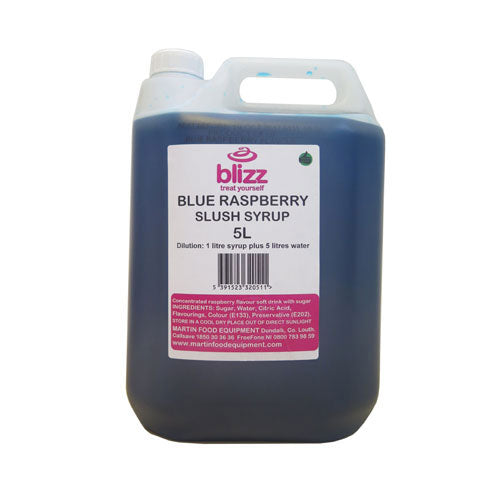 Blizz Blue Raspberry Slush Syrup