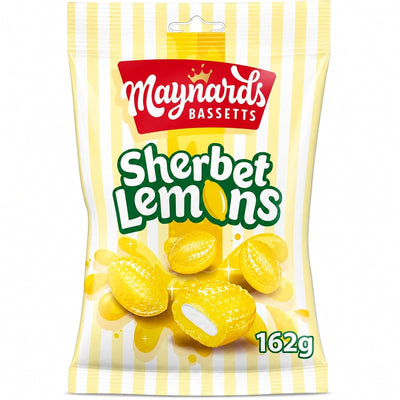 Maynards Bassetts Sherbet Lemons 162g