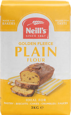 Neills Golden Fleece Plain Flour 3kg