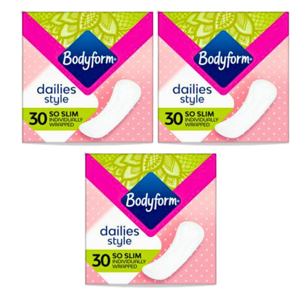 Bodyform So Slim Liners - Individually Wrapped 30's
