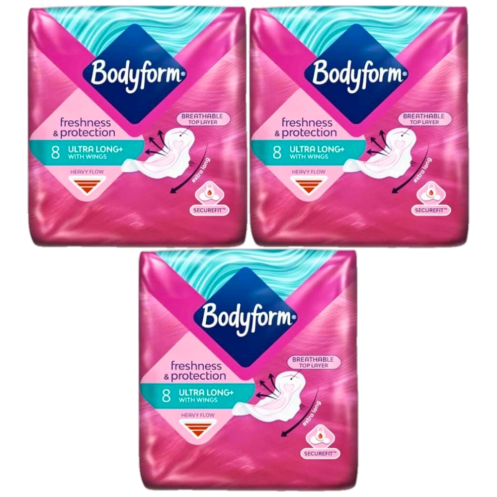 BODYFORM - ULTRALONG+ Wings 8's