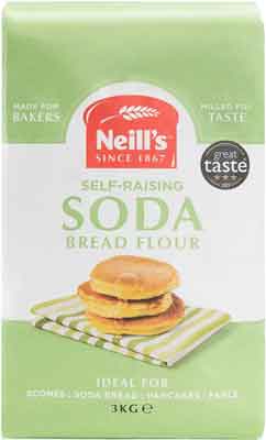 Neills Soda Bread Flour 3kg