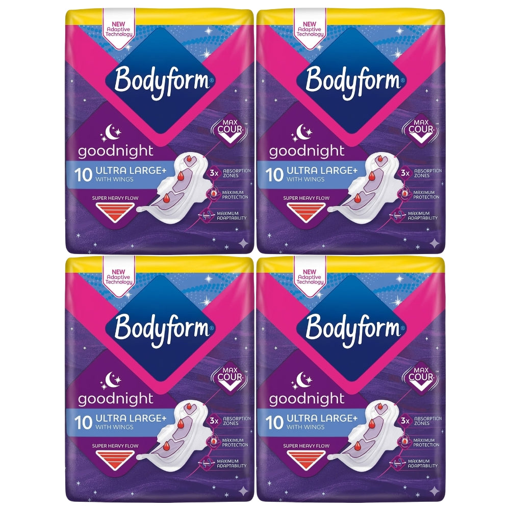 Bodyform Goodnight Ultra Towels 10's