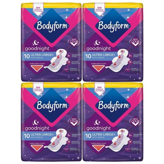 Bodyform Goodnight Ultra Towels 10's