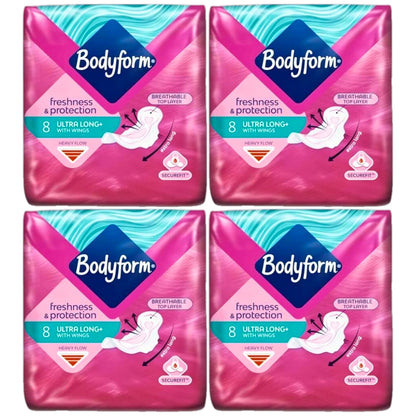BODYFORM - ULTRALONG+ Wings 8's