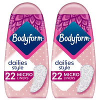 Bodyform Daily Style Micro Liners 22's