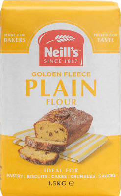 Neills Golden Fleece Plain Flour 1.5kg