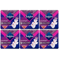 Bodyform Goodnight Ultra Extra Large Towels 9's