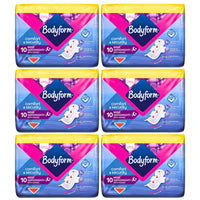 Bodyform Maxi Goodnight Towels with Wings 10's
