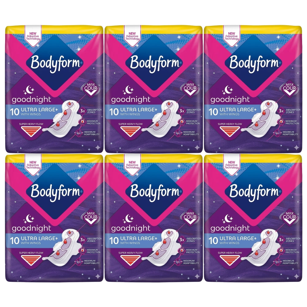 Bodyform Goodnight Ultra Towels 10's