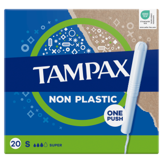 Tampax Super Tampons 20 Pack | Applicator Tampons