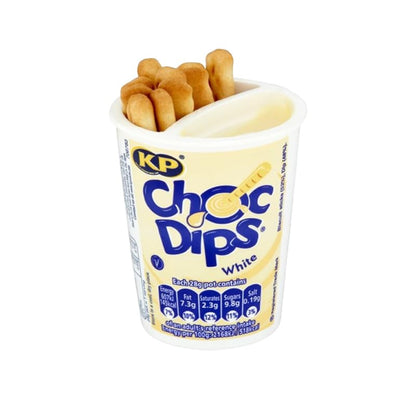 Chocolate Dipping Mini Bundle - Chocolate Dips 3x28g & Milk Dips 3x28g - Melted Milk & Chocolate with Biscuit Sticks