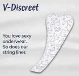 Bodyform Dailies String Thong Panty Liners for Women. Multipack 3 Month Supply Slim for Thongs and Discrete Comfort fit Great Value.