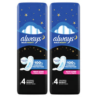 Always Maxi Night Profresh Towels 9's