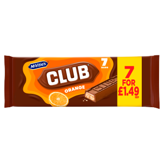 Mcvities Club Orange 7pk