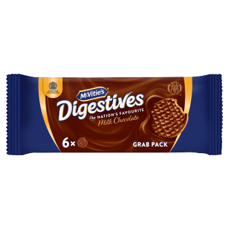 Mcvities Milk Chocolate Digestives Grab Pack
