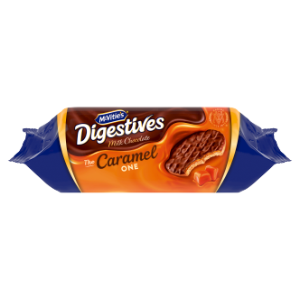 Mcvities Caramel Digestives Non
