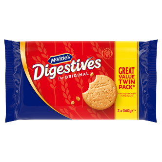 Mcvities Digestives Twin 2X360Gm