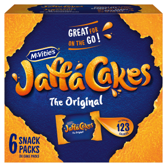 Mcvities Jaffa Cakes 6 Pocket Packs X 3