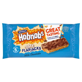 Hobnobs Chocolate Flapjack Snacksize 5pk